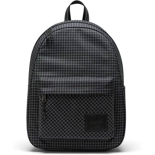 Herschel Supply Company Black and White Checkered Backpack Backpacks Herschel Supply Co. Little America Backpack Black  main image 4