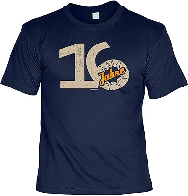 16 Jahre Geschenk 16 Geburtstag Shirt Herren Bester Freund