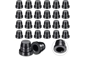 Tondiamo 18 Pieces Brake Bleeder Caps Rubber Caliper Nipple Caps Dust Caps Brake Bleeder Screw Covers Grease Fitting Caps for