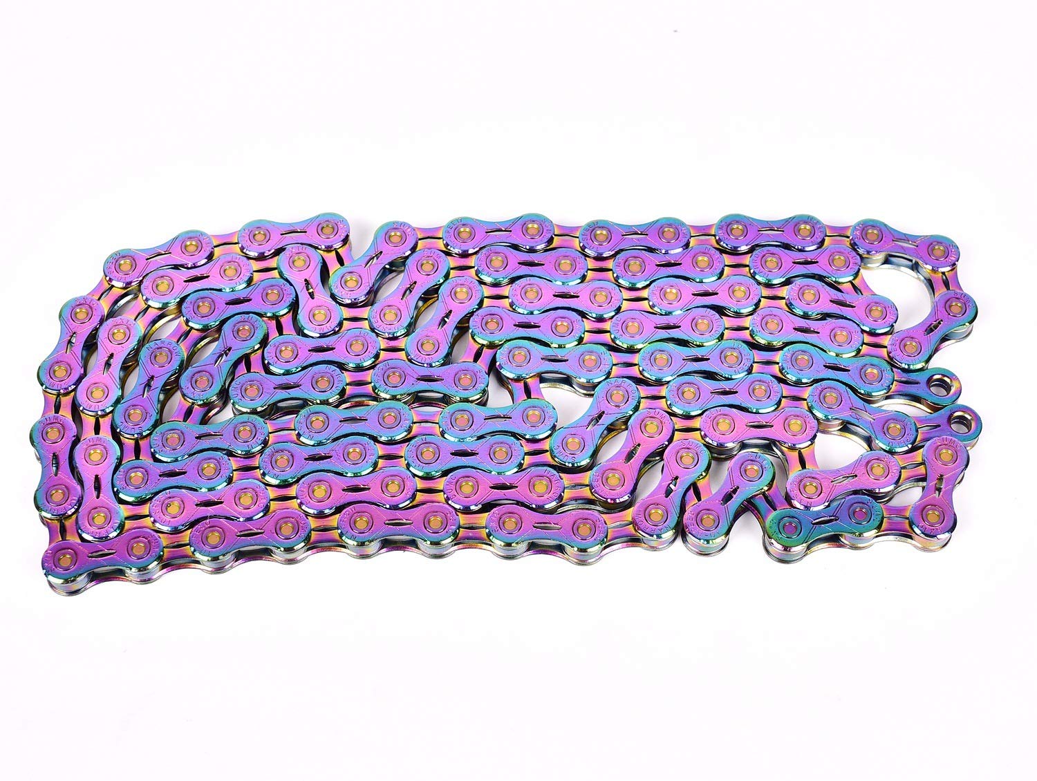 colored bike chain