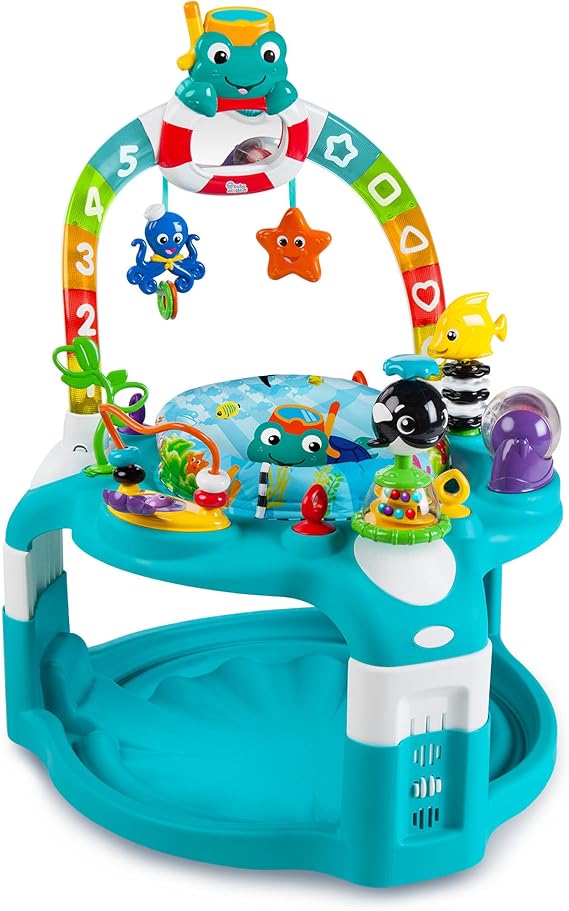 baby einstein 2 in 1 activity gym and saucer