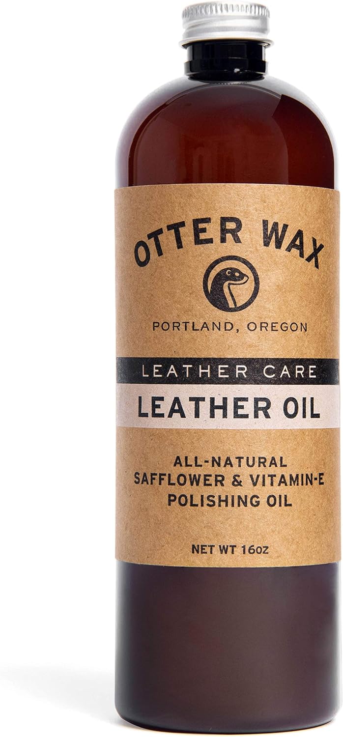 Otter Wax Leather Oil 16oz AllNatural Otter Wax Leather Oil 16oz AllNatural