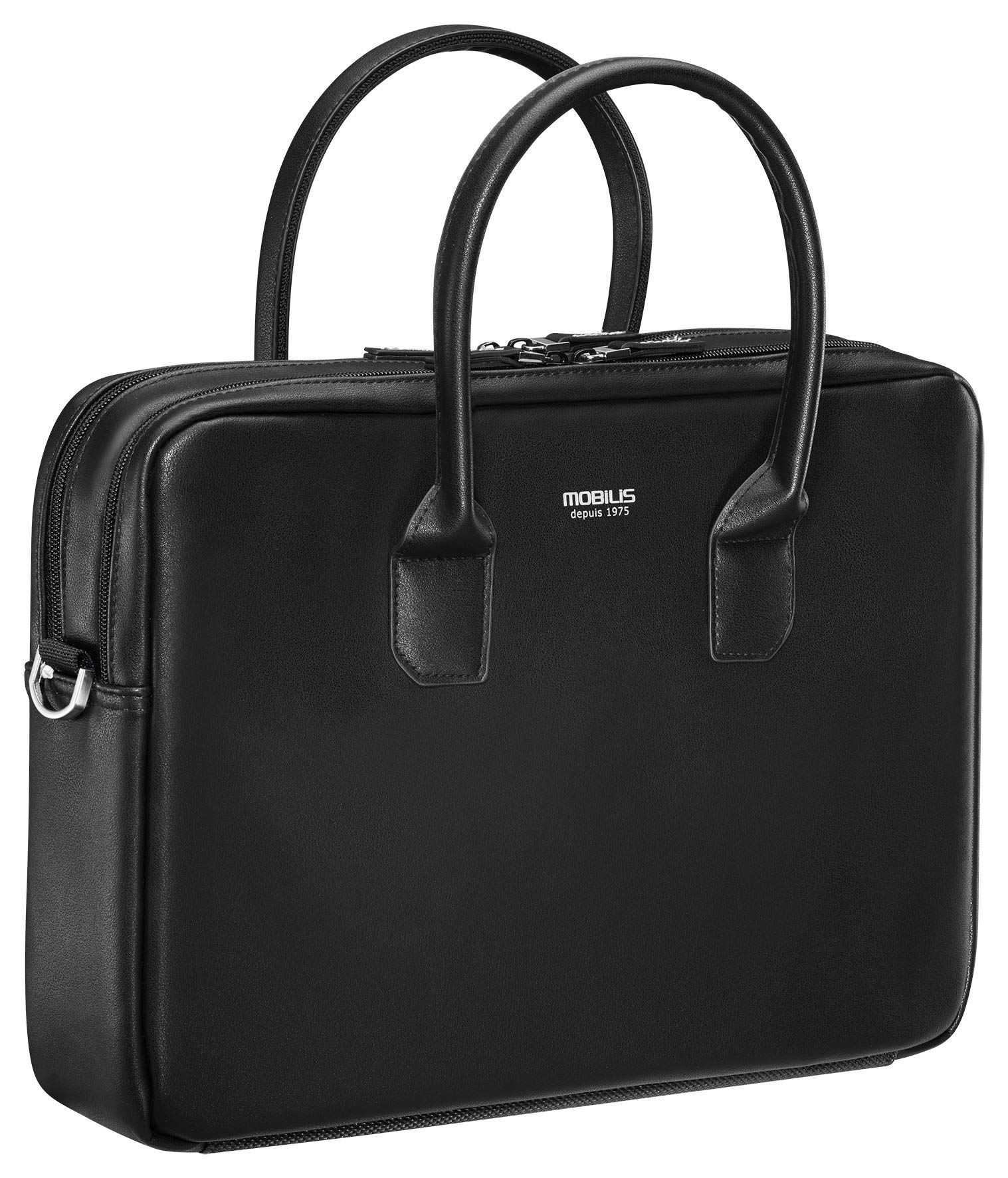 SACOCHE MOBILIS ORIGINE TWICE BRIEFCASE - Noir