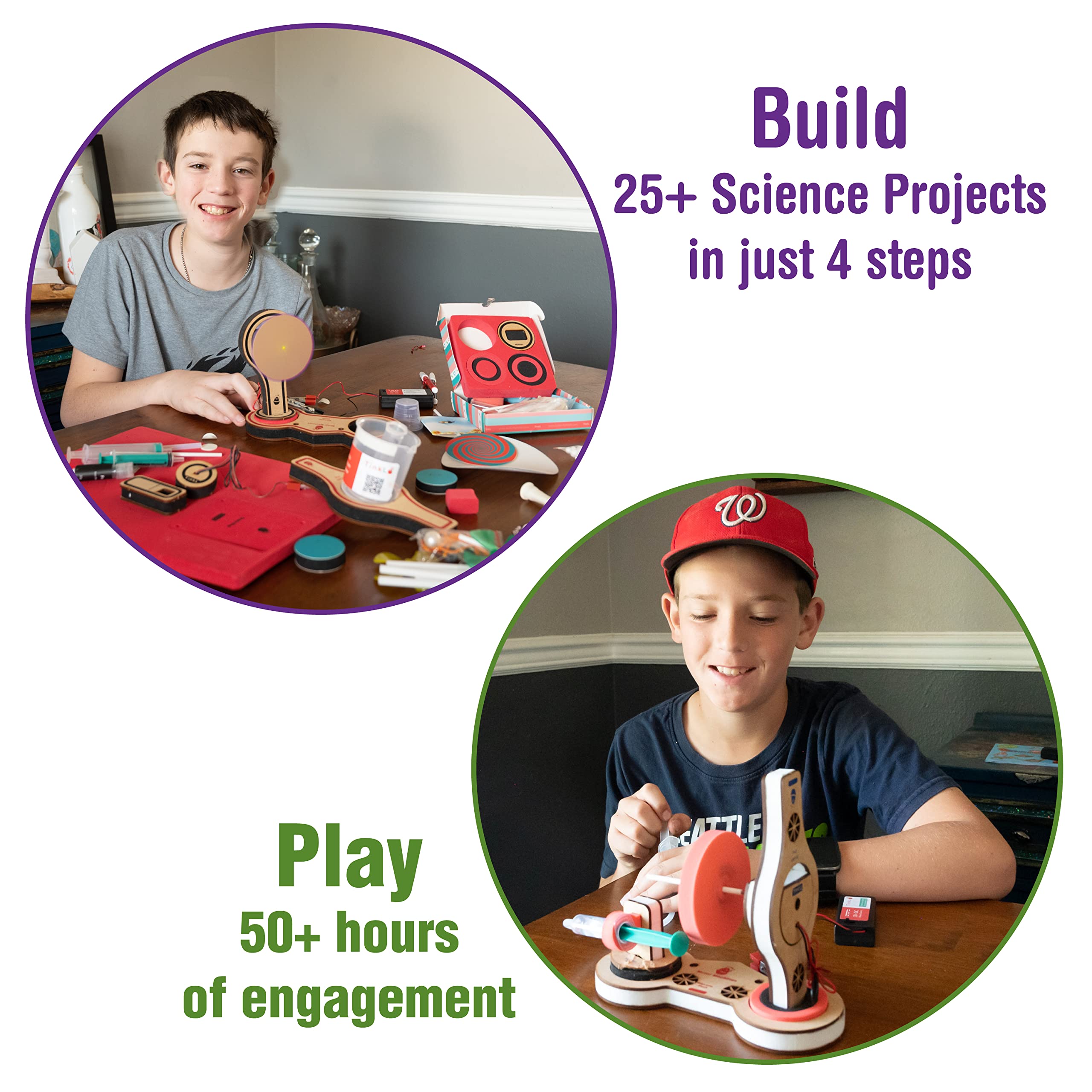 Butterfly EduFields 20in1 Motor Machines STEM Projects Kit for Kids Age Ages 5-7 6-8 8-10 | STEM Toys for Kids 5 6 7 8 9 10 Year Old | Robotics & Engineering Toys | Gift for 6 7 8 9 10 Year Old
