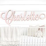 Personalized Nursery Decor - Custom Wooden Name Sign - 8 sizes available 12"-54" WIDE - Unpainted or Painted - High Quality K
