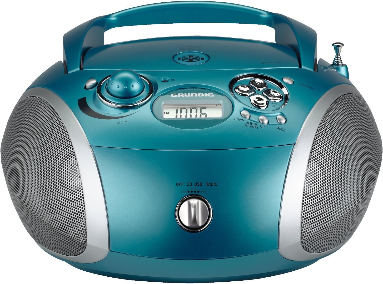 Grundig portable radio, boom box
