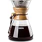 COSORI Pour Over Coffee Maker with Double-layer Stainless Steel Filter, Coffee Dripper Brewer & Glass Coffee Pot, High…