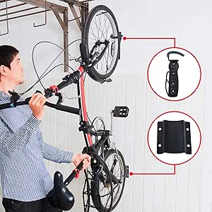 BYFIS Soporte para Colgar Bicicletas en la Pared. Colgador Vertical