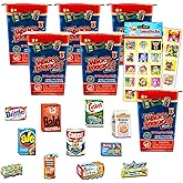 Wacky Packages Series 3 Mini Figurines Set - Bundle with 6 Wacky Packages Series 3 Minis Blind Bags with Mini Figures Plus Ga