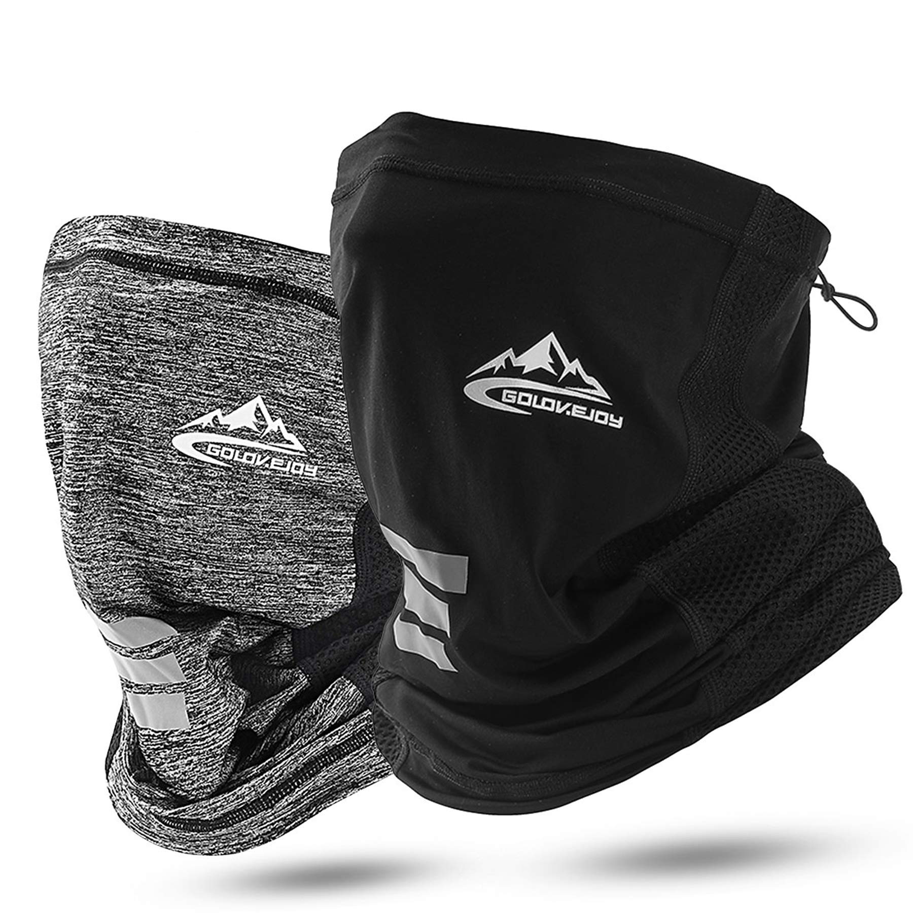 ECOMBOS Cooling Neck Gaiter - Unisex Face Neck Cover Sun UV Protection Bandana Balaclava Face Covering Face Scarf Motorcycle Face Scarf Ice Silk Windproof Anti-dust Adjustable for Outdoor Sports