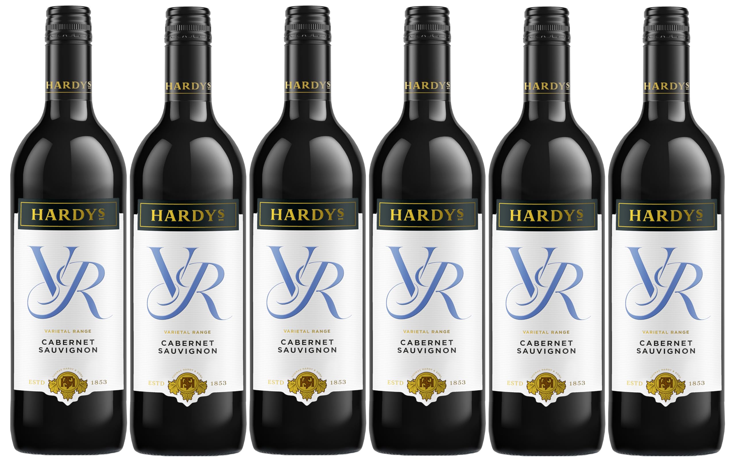 Hardys VR Cabernet Sauvignon Wine, 75 cl (Case of 6) -