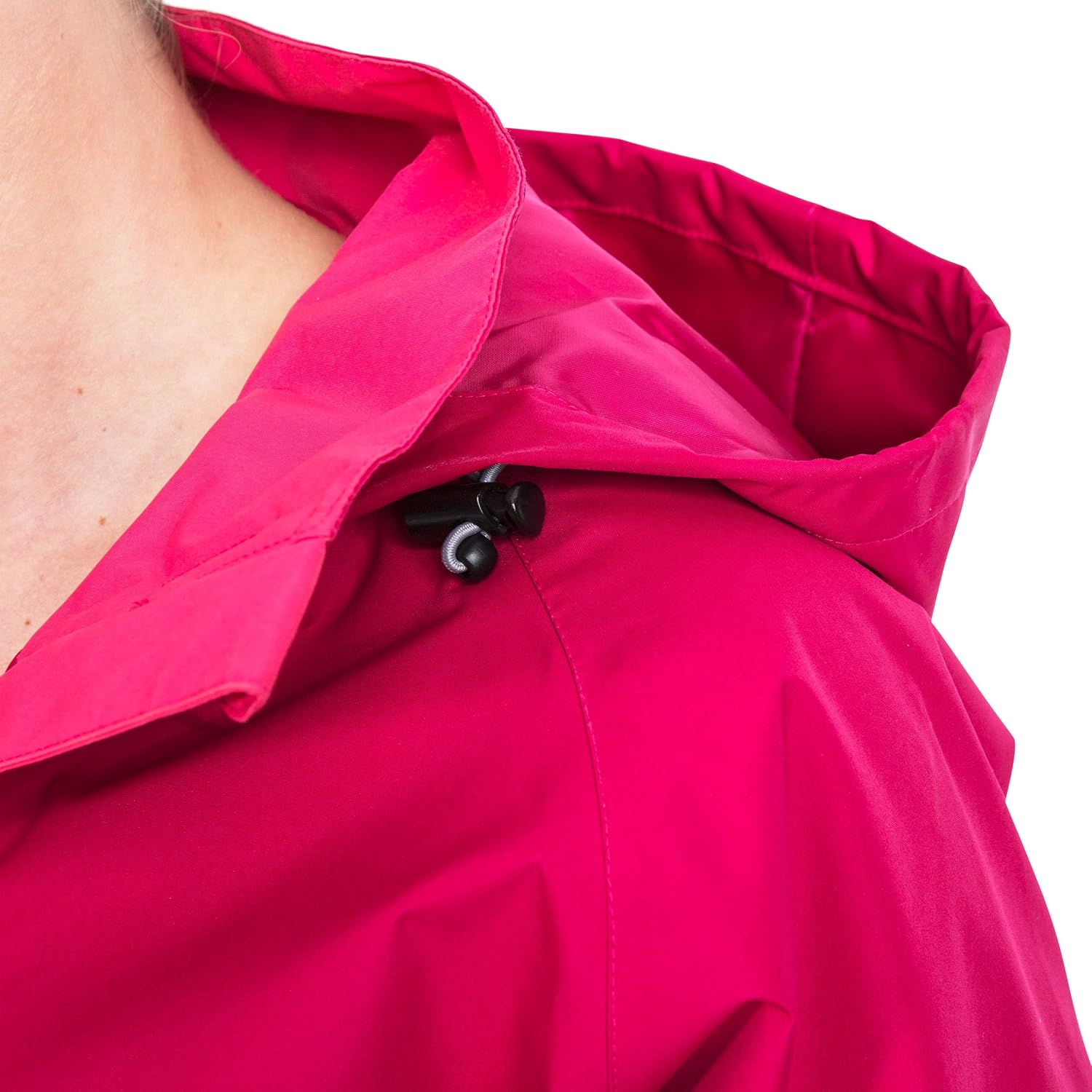 Trespass Damen Tarron Ii Regenjacke Mit Einrollbarer Kapuze