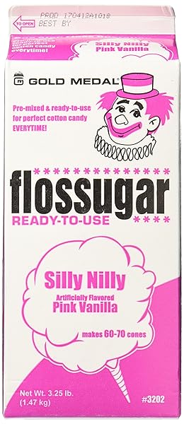 COTTON CANDY FLOSS SUGAR SILLY NILLY