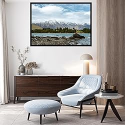 QOTIB Wood 30x40 Picture Frame Black for Wall