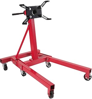 Amazon Com Oem Tools 24834 Folding Engine Stand 1 Ton Adjustable Mounting Head Designed To Fit Any Passenger Vehicle Engine Head Swivels 360 Degrees To Help Position Engine Heavy Duty Steel Green Automotive