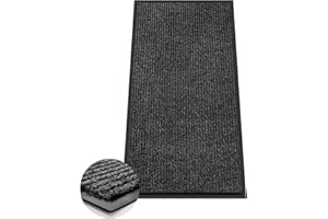 Azadx 2'x4' Indoor Outdoor Door Mat Heavy Duty Front Door Mat Ultra Absorbent Muddy Dirt Resist Welcome Door Mats Non-Slip Backing Entrance Mat for Home Commercial Outdoor Entrance Floor Mat
