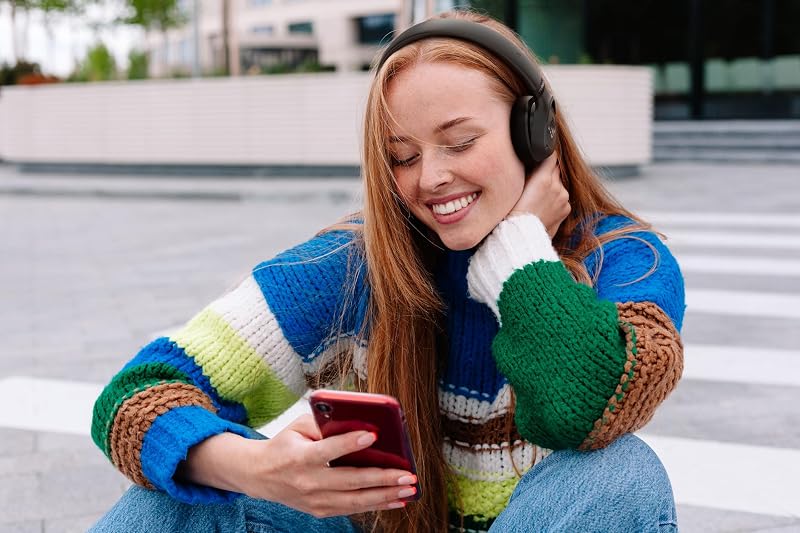 Tune 680NC, Kabelloser On-Ear-Kopfhörer mit Noise-Cancelling, Schwarz