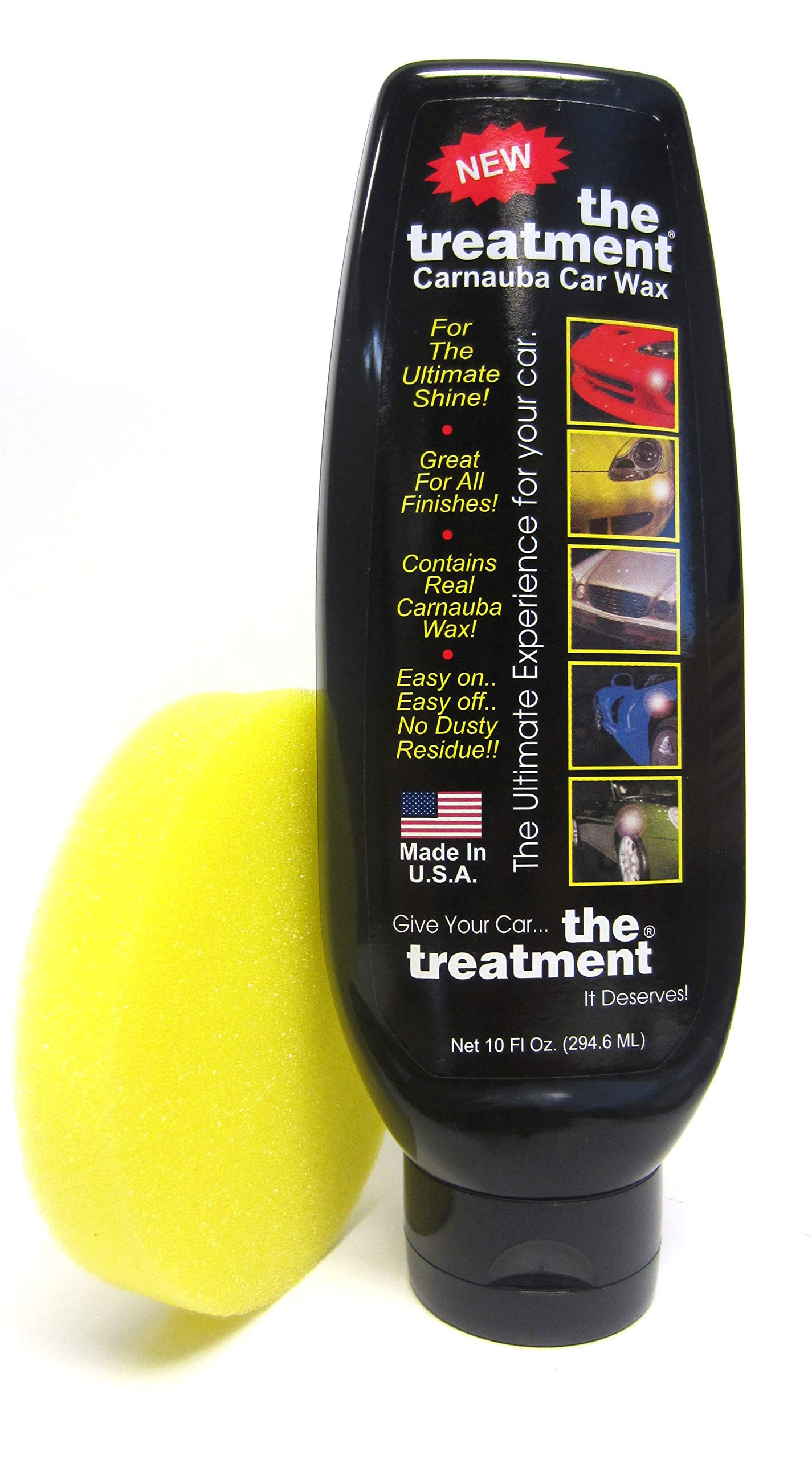 The Treatment Carnauba Paste Wax - Ultra High Gloss Wet Look - Seals & Conditions - 294ml
