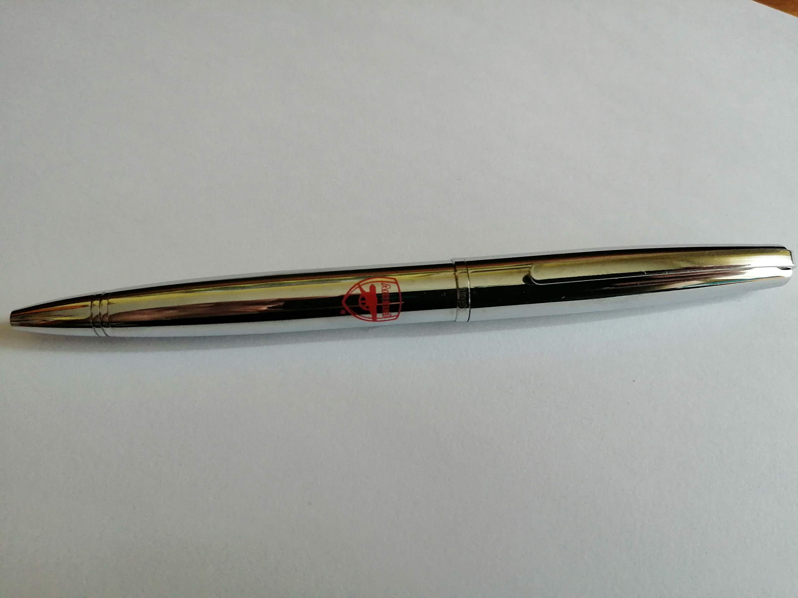 Arsenal FC Pen (Chrome Ball Point - Crest)