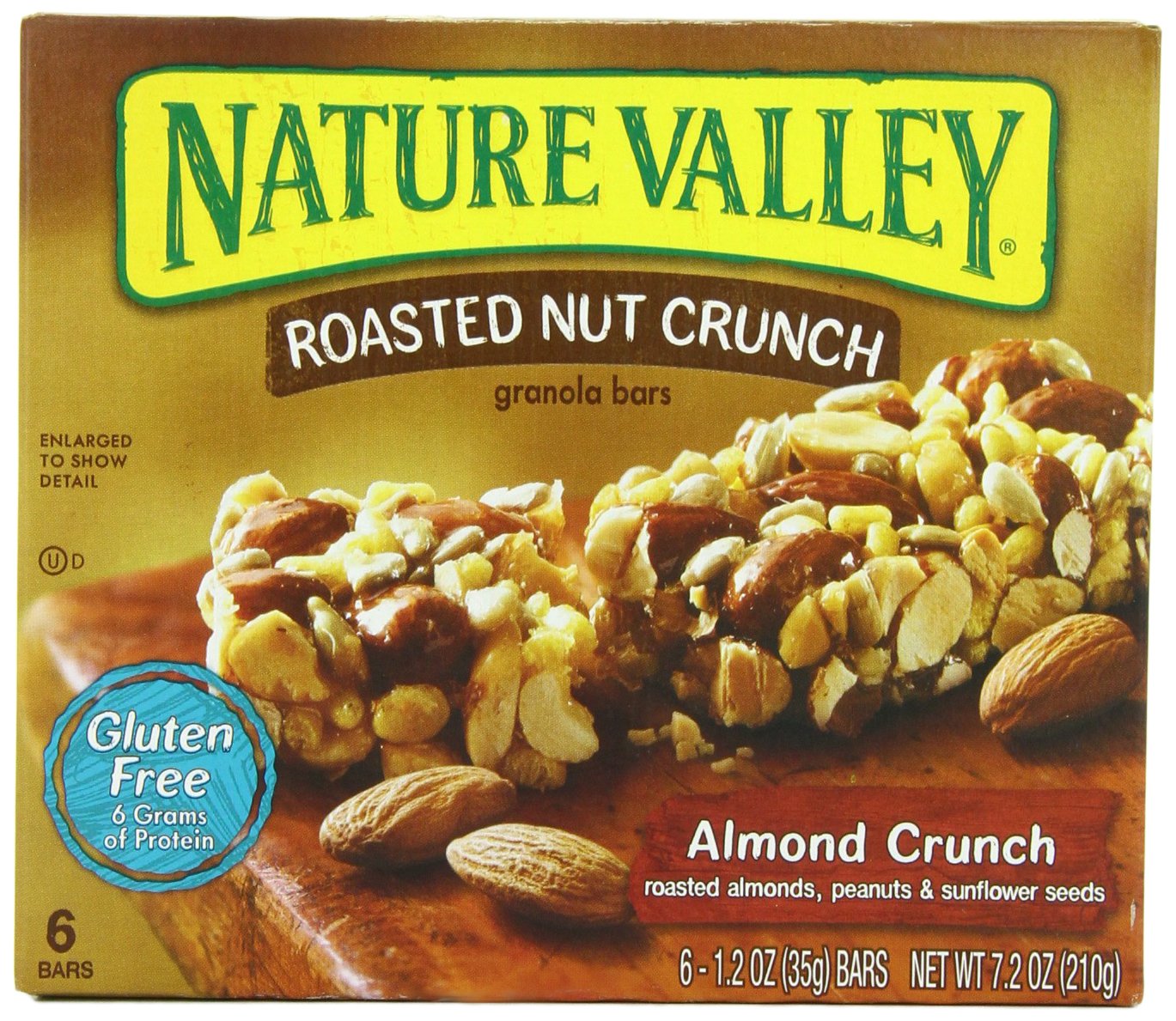 nature valley crunchy granola bars oats 'n honey gluten free