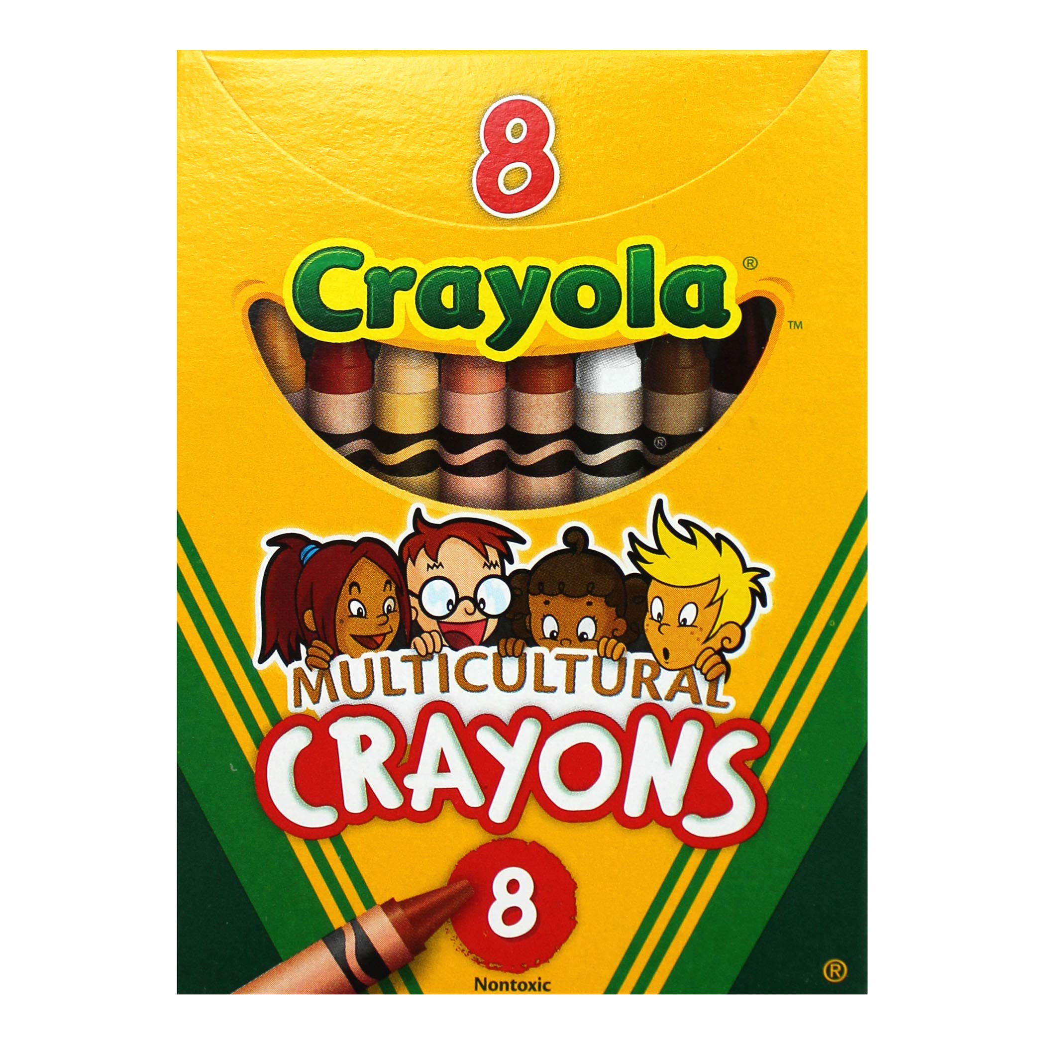 Crayola Multicultural Crayons (Pack of 8 Crayons) Buy Online in United