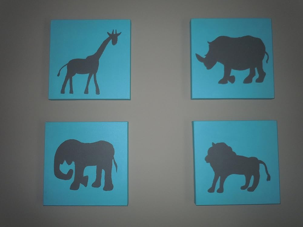 Painted canvases Handmade