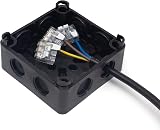 ArmaKit IP66 External Waterproof Junction Box 86x86x50mm 8 M20 Entries view 3