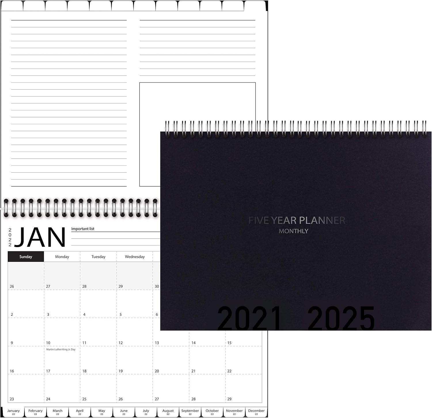 Amazon 5 Year Calendar Planner 2021 2025 Monthly Schedule Amazon 5 Year Calendar Planner 2021 2025 Monthly Schedule