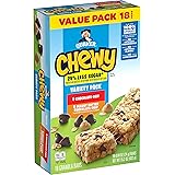 Quaker Chewy Granola Bars, 25% Less Sugar, 2 Flavor Variety Pack, (18 Pack)
