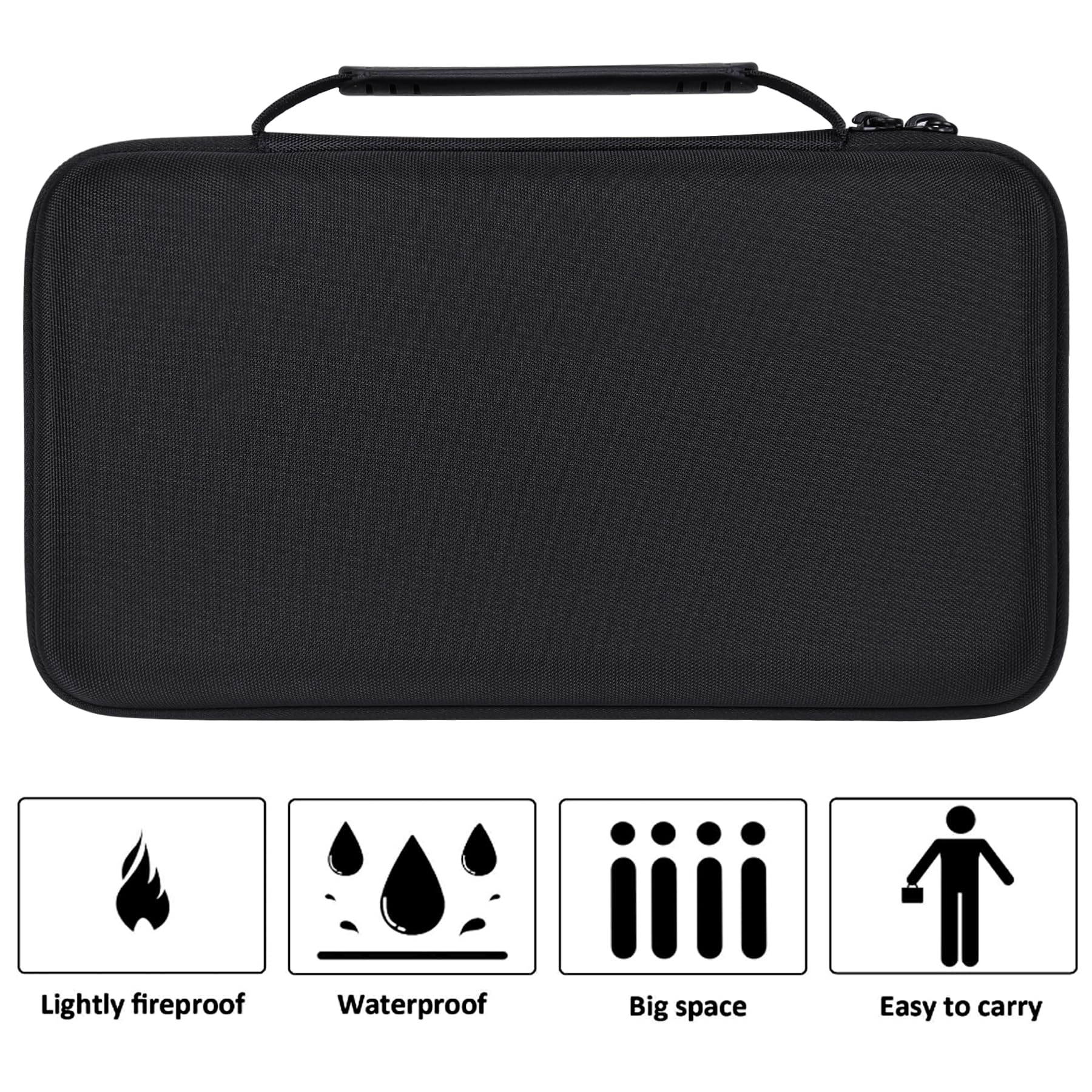 co2CREA Hart Tasche für 3M Littmann Classic II III Stethoskop S.E.2201 / MDF Acoustica luxuriöses/Cardiology IV 6152 leichtes Zweikopf Stethoskop Case Etui Tragetasche(Nur tasche) 5