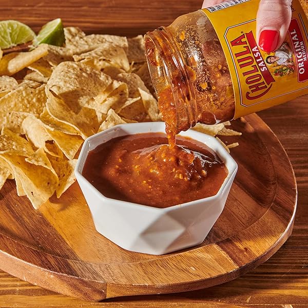 CHOLULA ORIGINAL SALSA (MEDIUM), 12 OZ