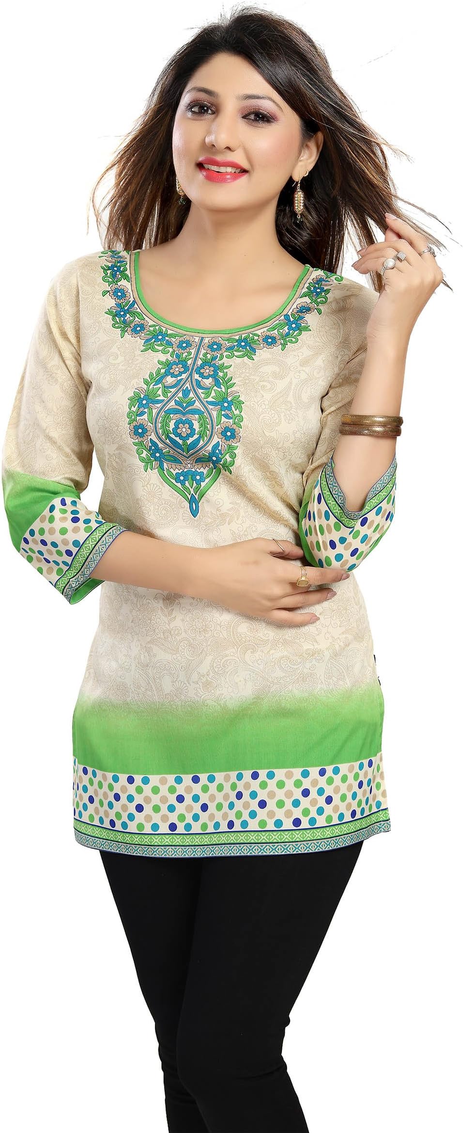Color Petal Women's Crepe a-line Kurta
