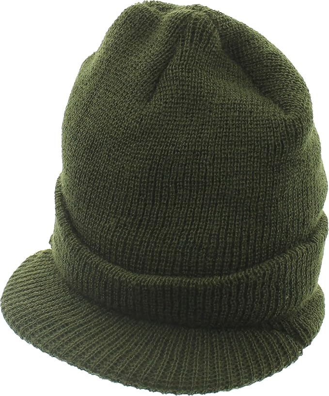 Genuine GI Official Military Wool Cold Weather Winter Knit Hat Jeep
