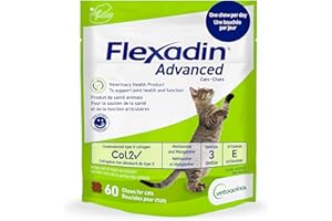 Vetoquinol Flexadin Advanced – Cat Joint Supplement – One Unit a Day for Cats