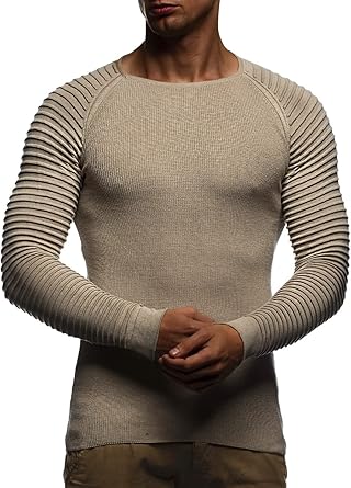 leif nelson men's knitted pullover