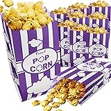 CUSINIUM 1oz Purple Paper Popcorn Bags