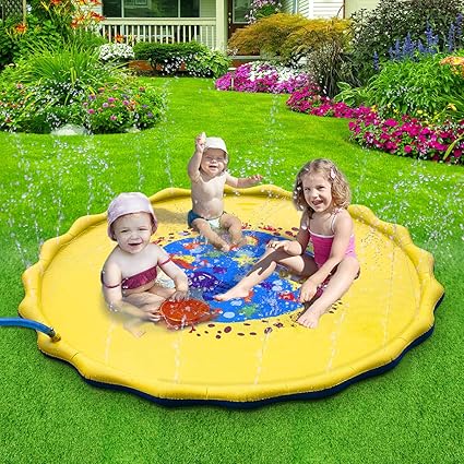 Splash Play Mat 68in Diameter Perfect Inflatable Outdoor