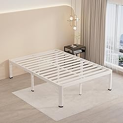 MAF 14 Inch Full Size Metal Platform Bed Frame