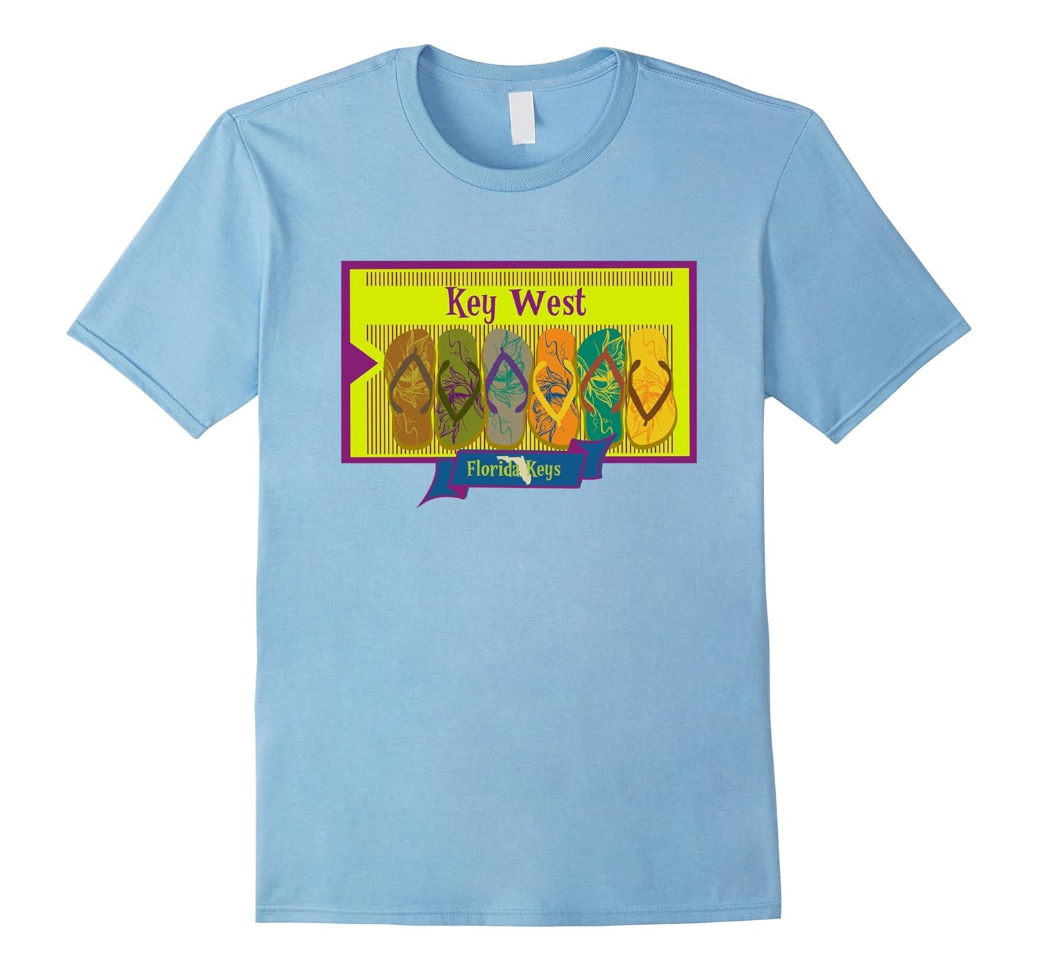Key West Florida Keys T-Shirt-ANZ