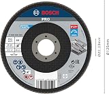 Bosch PRO 125x22 G80 Flap Disc Angled for Small Angle Grinders view 2
