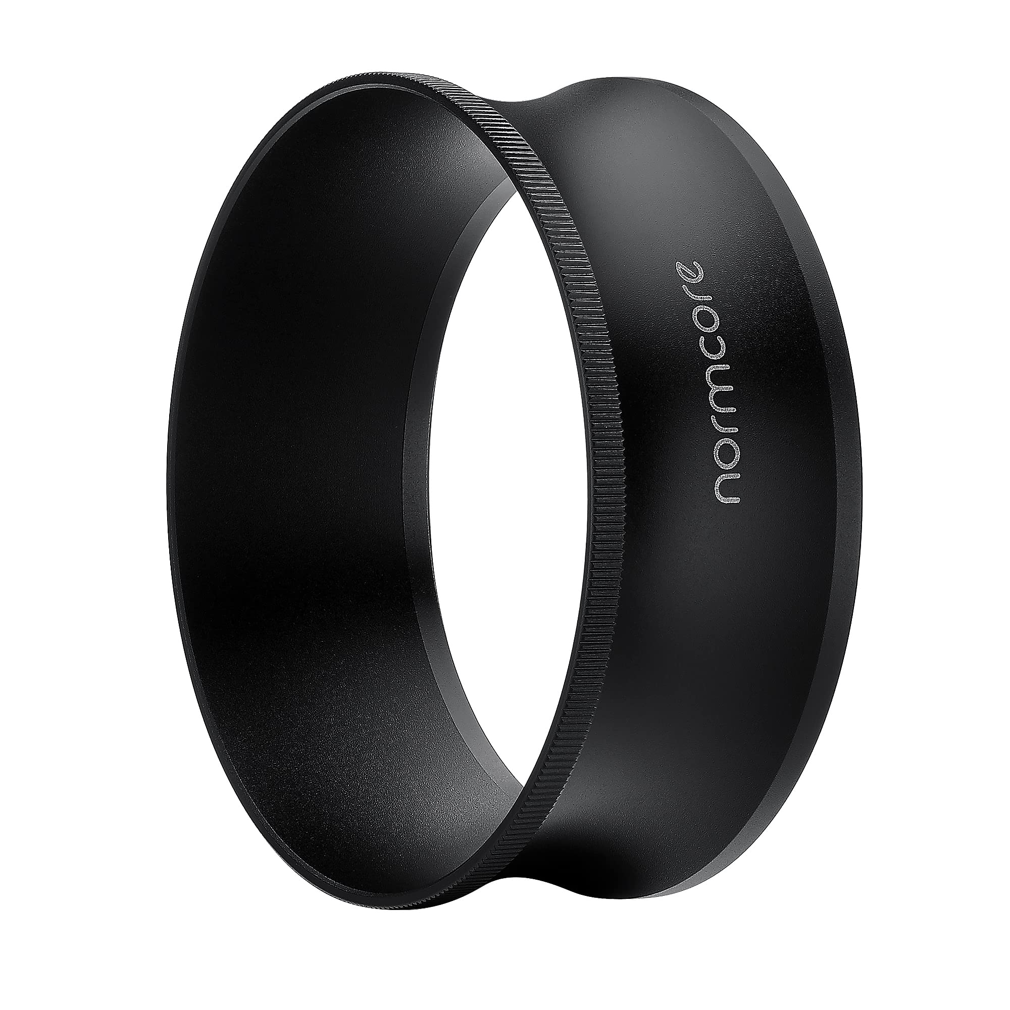 Normcore 54mm Magnetic Dosing Funnel V2, Espresso Coffee Dosing Ring, 28mm Anodized Aluminum with 9 Neodymium Magnets Fits 54mm Breville Portafilter, Black