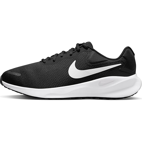Amazon.com | NIKE Men Revolution 7 Sneaker, Black, 6.5/7