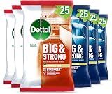 Dettol Big and Strong Kitchen and Bathroom Wipes 150 Wipes 25 x 6pck view 1