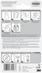 Command 17017CLRN Decorative Clips Transparent Strips Mini 17026CLR view 4