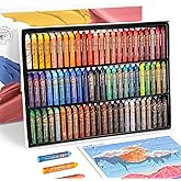 Paul Rubens Oil Pastels Set - 72 Vibrant Colors, Ultra-Soft and Creamy Texture, Easy to Blend for Artists and Beginners - Bul