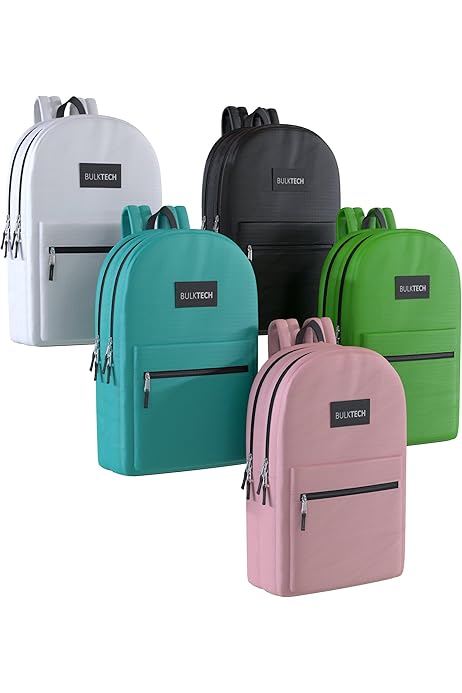 Backpacks Bulk 100 Pack Bulk Backpacks, Wholesale 17-Inch