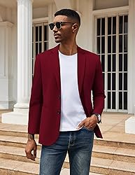 COOFANDY Mens Suit Blazer Classic Fit Casual
