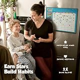 Smart Panda Magnetic Reward Chart - 300 Stars, 80 Tasks, Kids Routine, Potty view 8