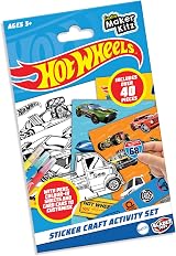 BLADEZ Hot Wheels Licensed Sticker Activity Set with Card Cars view 1