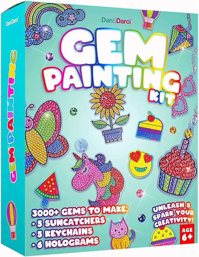 Gem Diamond Painting Kit for Kids 